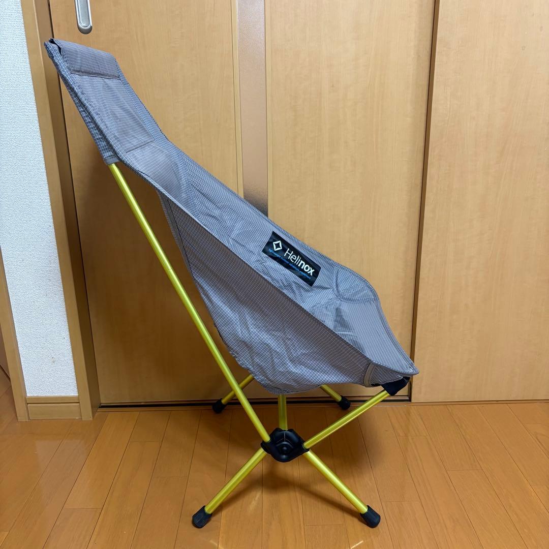 Helinox チェアゼロハイバック アウトドアチェア グレー