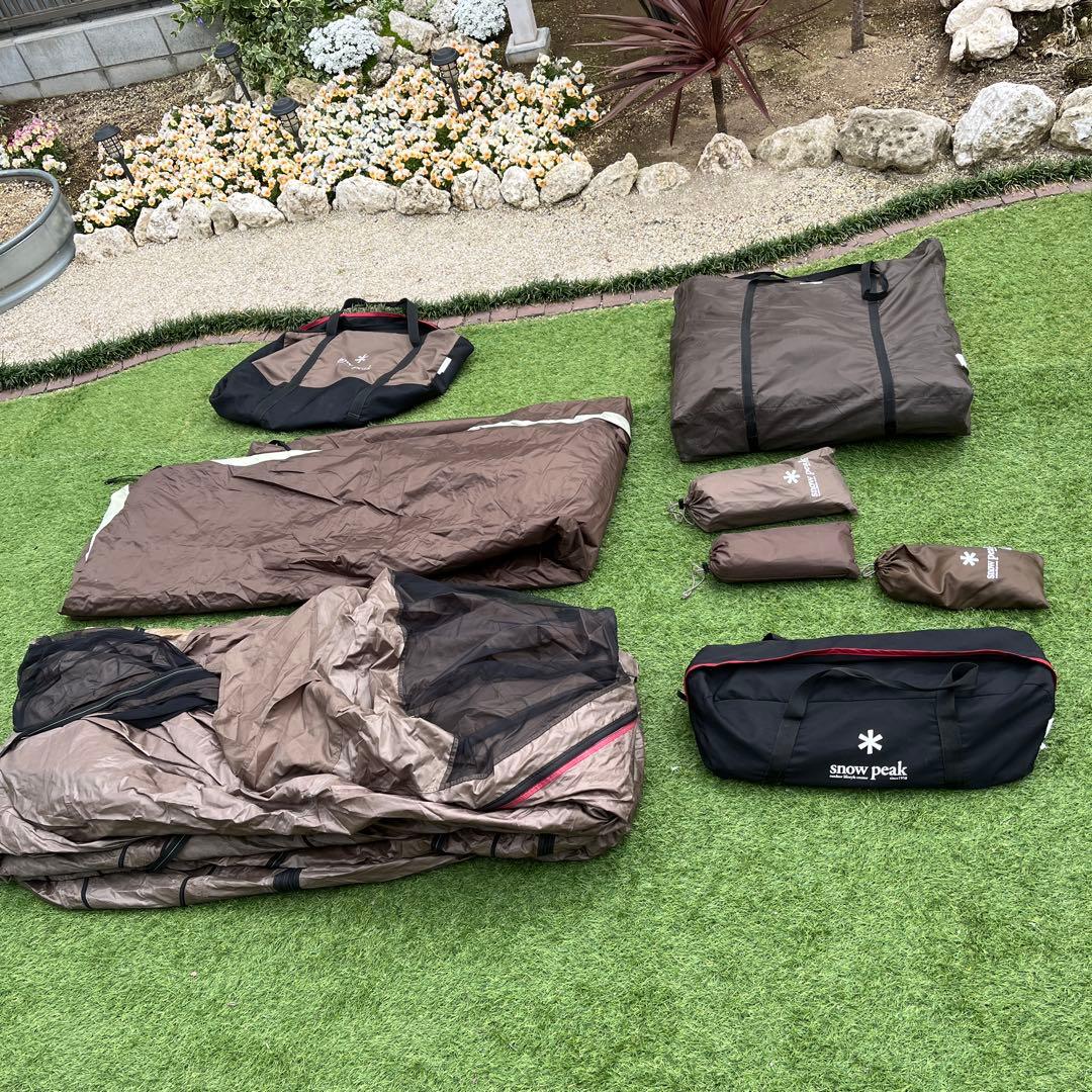 スノーピーク　トルトゥプロ　2ルームテント　フルセット　TP-770R