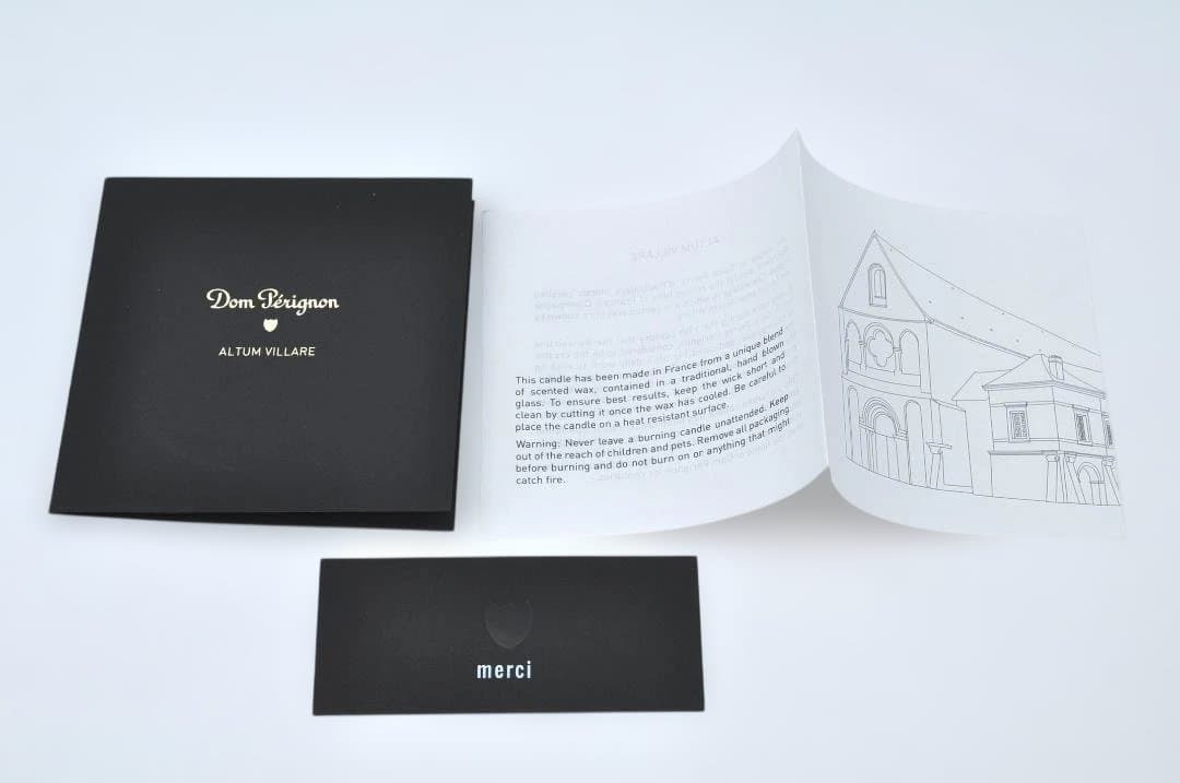 【非売品】ドンペリニヨン アロマキャンドル TA1670
