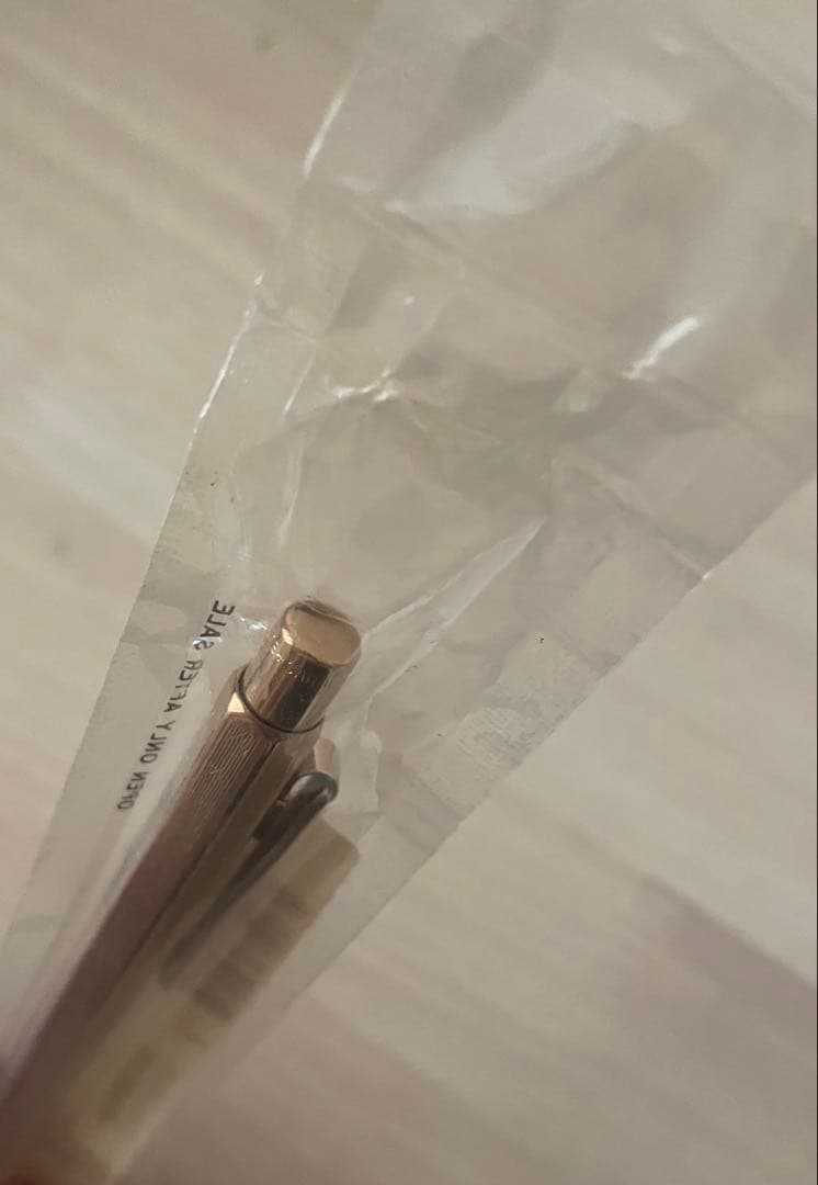 【新品未使用】カランダッシュ　エクリドール　シェブロン　ゴールド