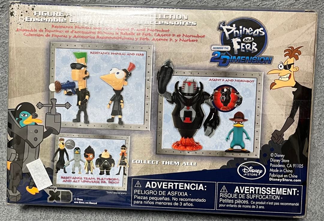 フィニアスとファーブ　フィギュアセット