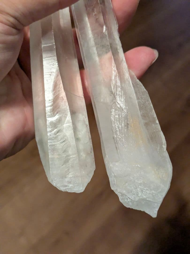 シンギング水晶　最高品質サウンド　13センチ以上　内モンゴル産
