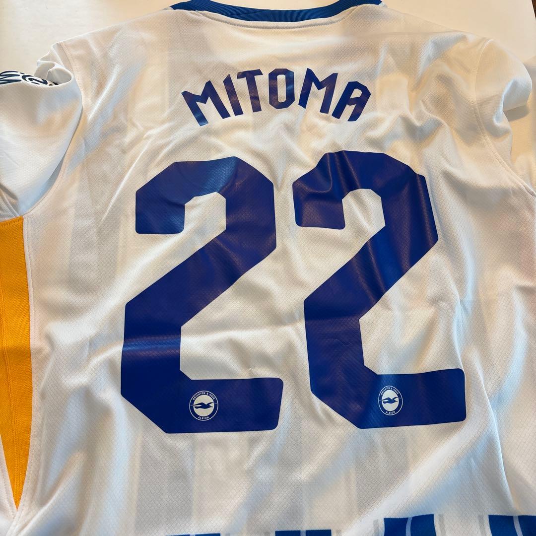 Brighton & Hove Albion　ブライトン三笘サイン付