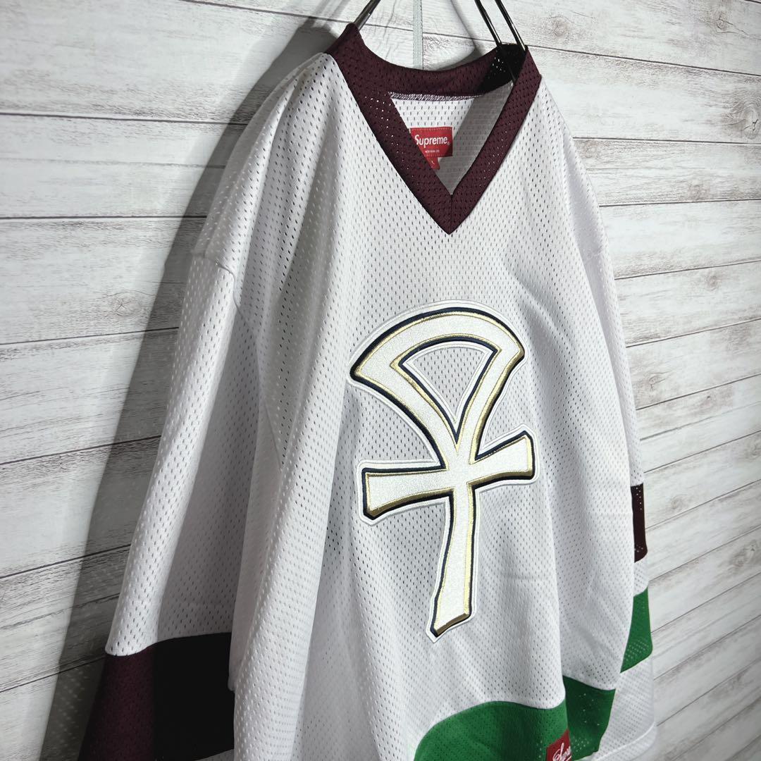 【入手困難!!】シュプリーム ✈︎ 刺繍 18SS Ankh Hockey