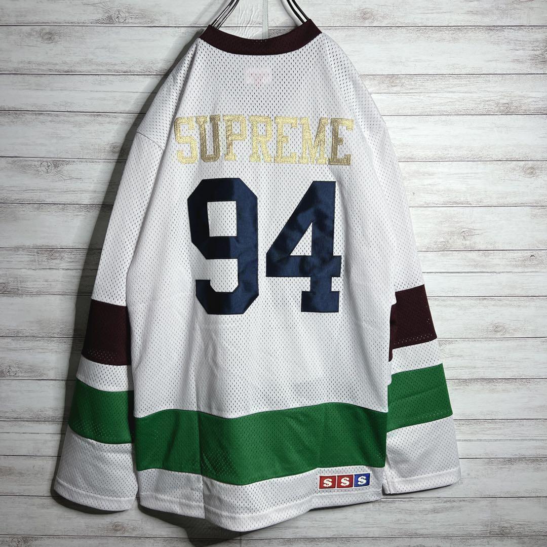 【入手困難!!】シュプリーム ✈︎ 刺繍 18SS Ankh Hockey