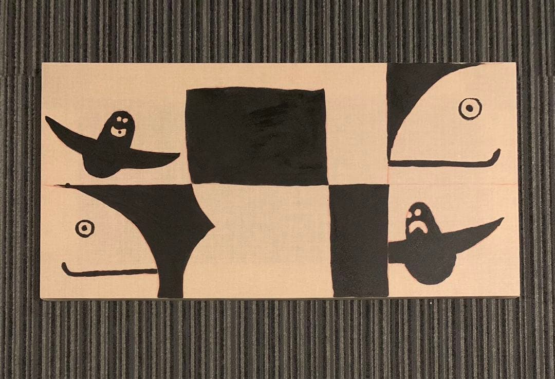 個展作品 mark gonzales gonz マークゴンザレス 直筆原画