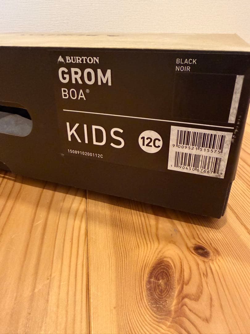 Burton スノーボードブーツ M ブラック　子供　キッズ