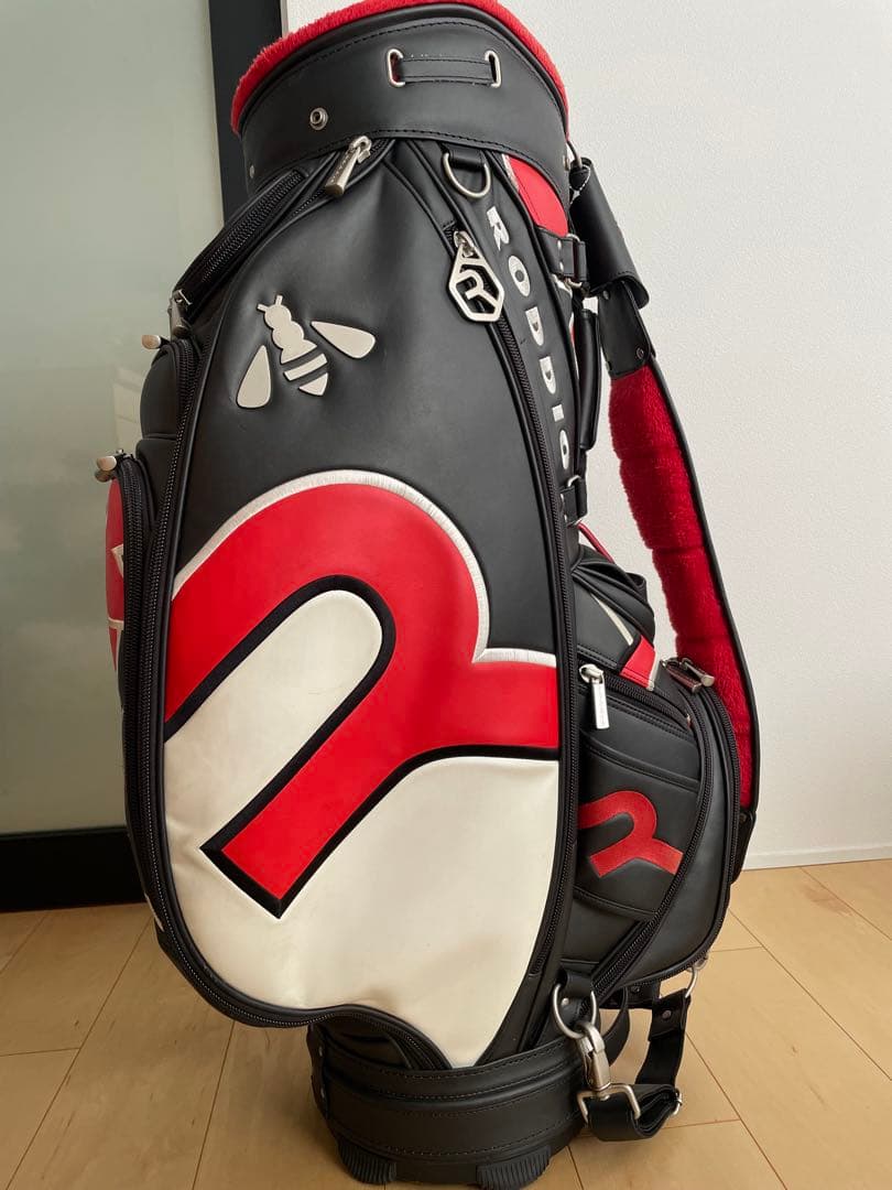 RODDIO キャディバッグ 黒 赤　限定