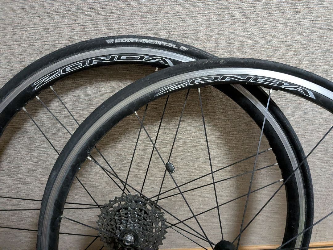 カンパニョーロ ゾンダ Zonda クリンチャー 前後セット Campa