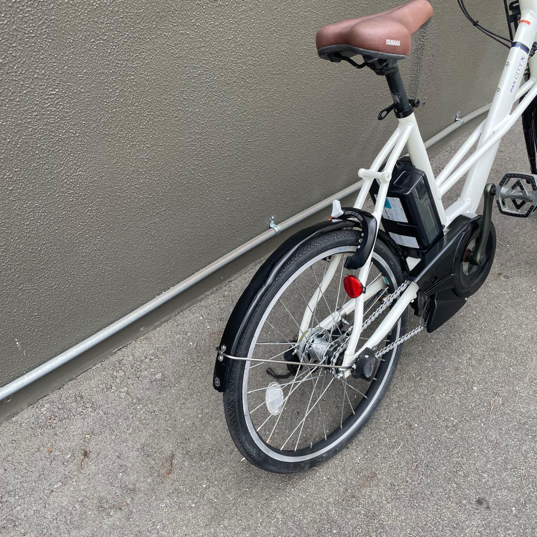 ヤマハ電動アシスト自転車20インチ 12.3Ah ホワイト