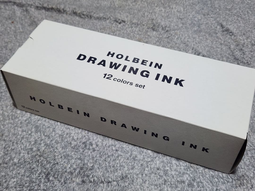 【まとめ売り】ホルベイン　ドローイングインク　12色セット＋バラ売り３色　他画材