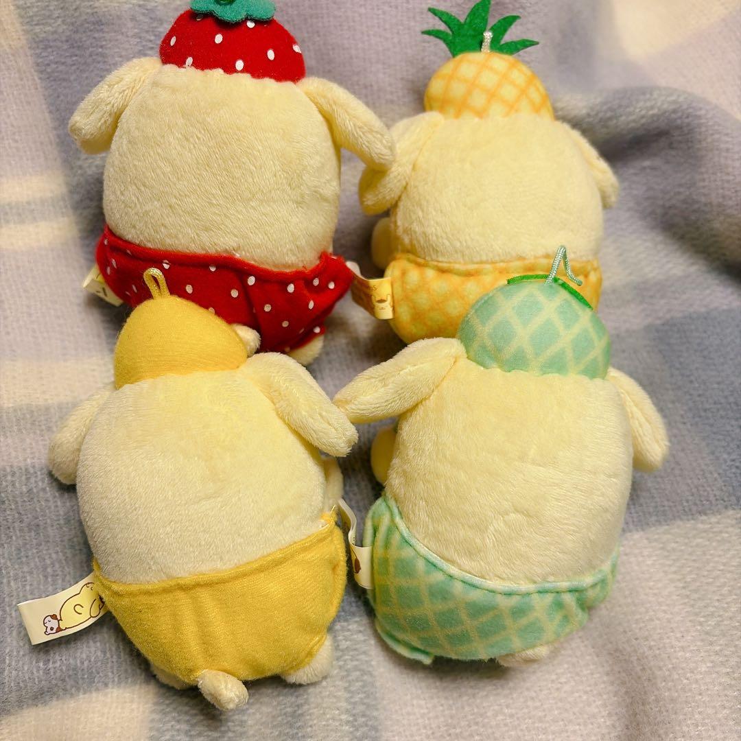 ポムポムプリン　マスコット　フルーツ　まとめ