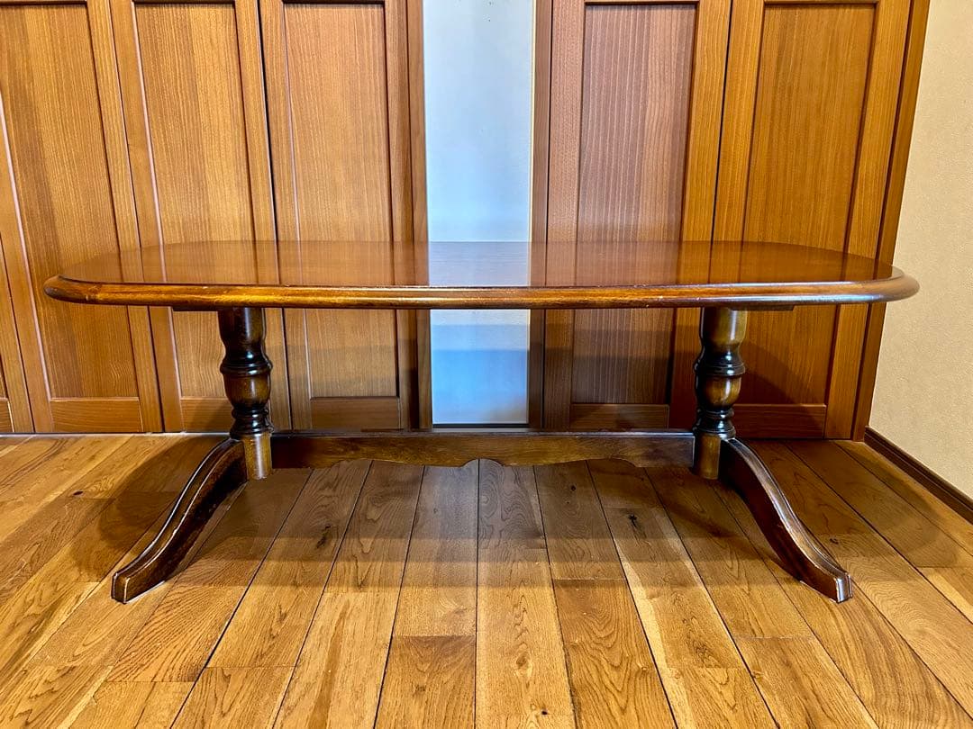 オールドカリモク ローテーブル