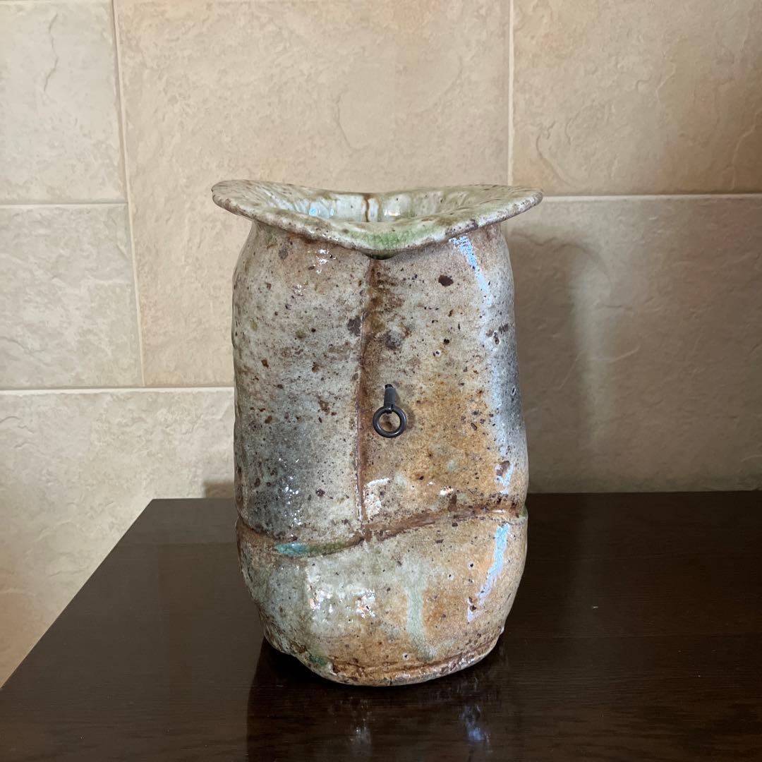 お値下げ 花瓶 花器 掛け花入れ 茶道具