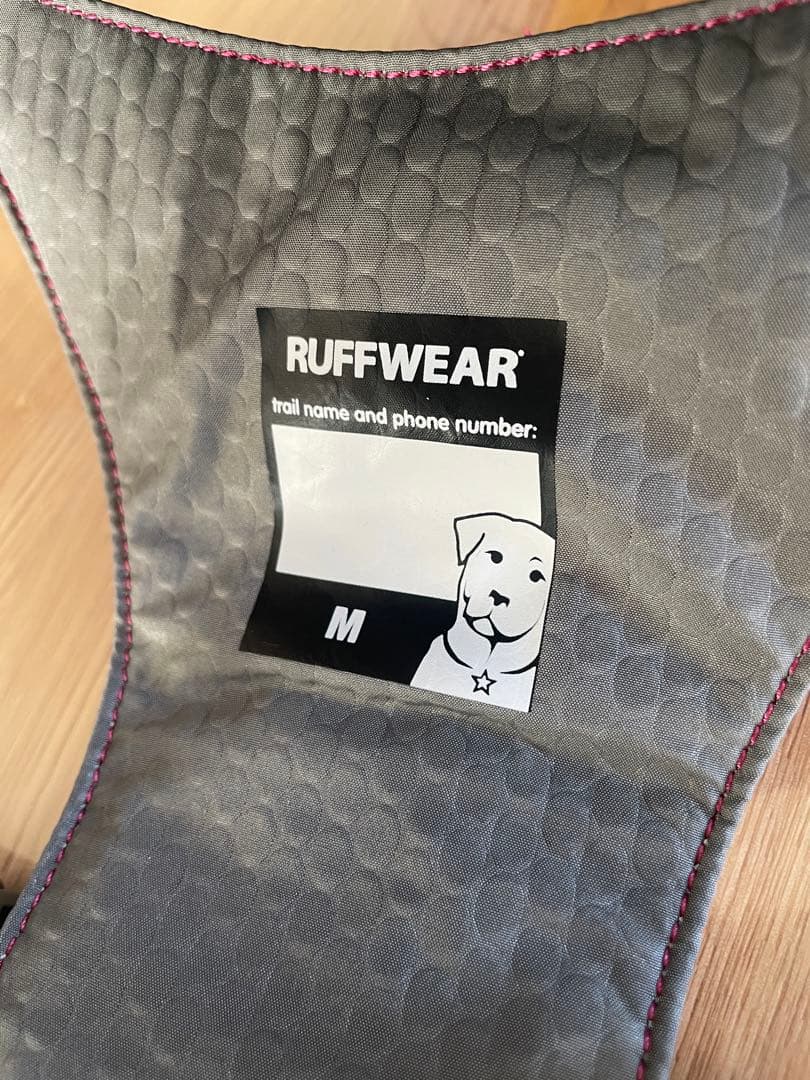 RUFFWEAR ピンク フラッグラインハーネス M