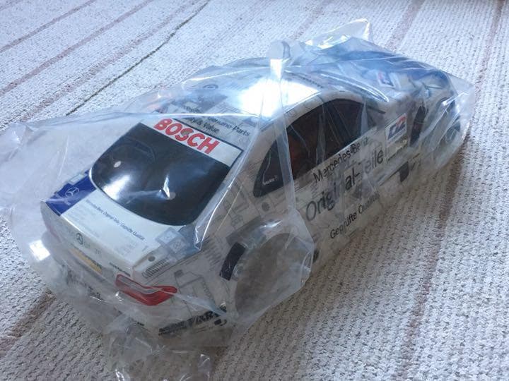 絶版 タミヤ RC 1/10 メルセデス CLK DTM 完成ボディ&ベアリング