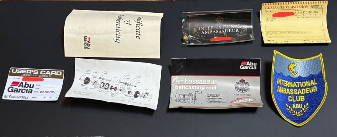 【未使用品】Abu 2500CDL