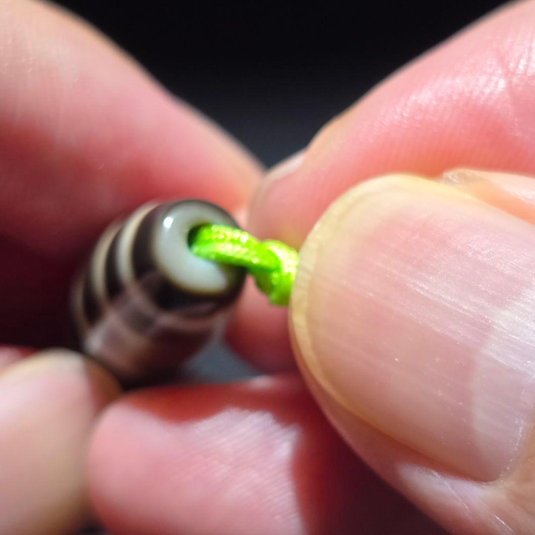 7 老礦天珠　特殊靠山地天珠　天珠　天然石　風水　占い　ブレスレット　ネックレス