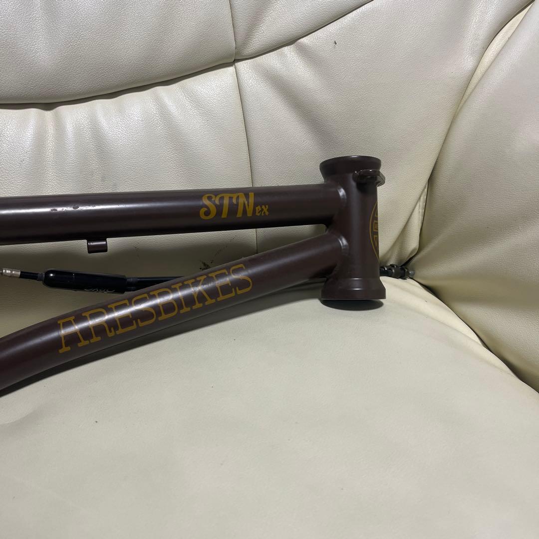 ARESBIKES STN EX BMXフレーム ブラウン