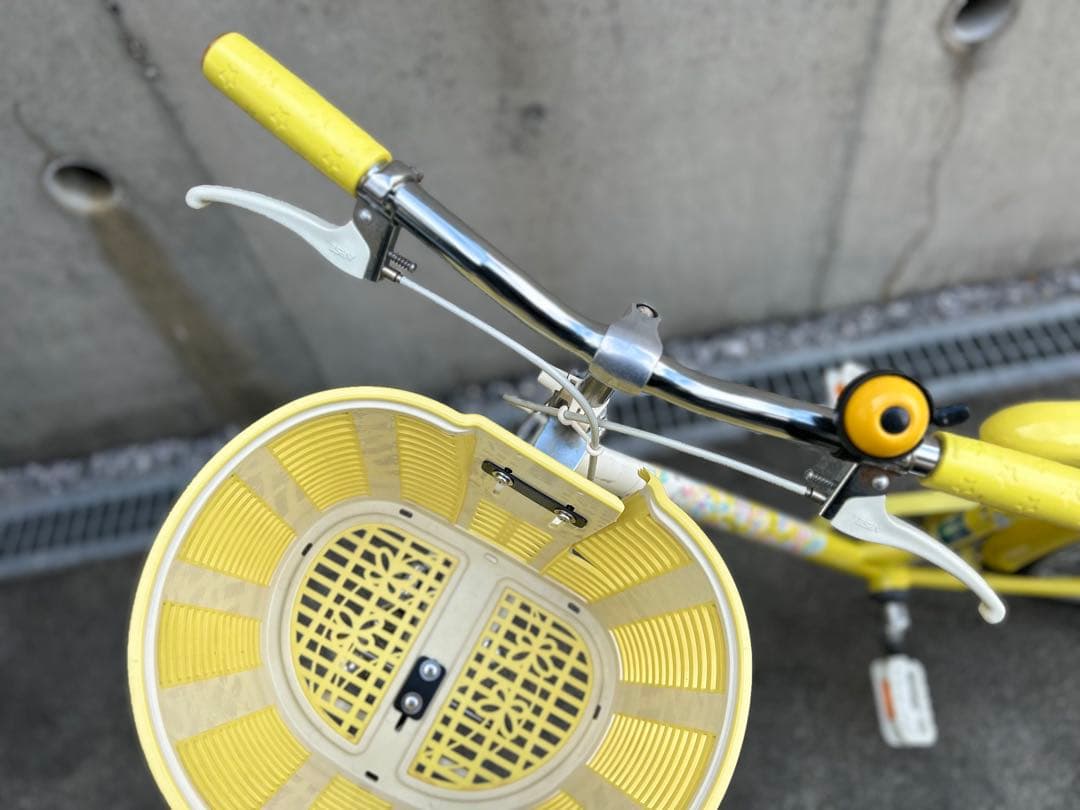 ブリヂストン　ジュニア自転車　エコパル　22インチ　イエロー　岐阜県多治見市