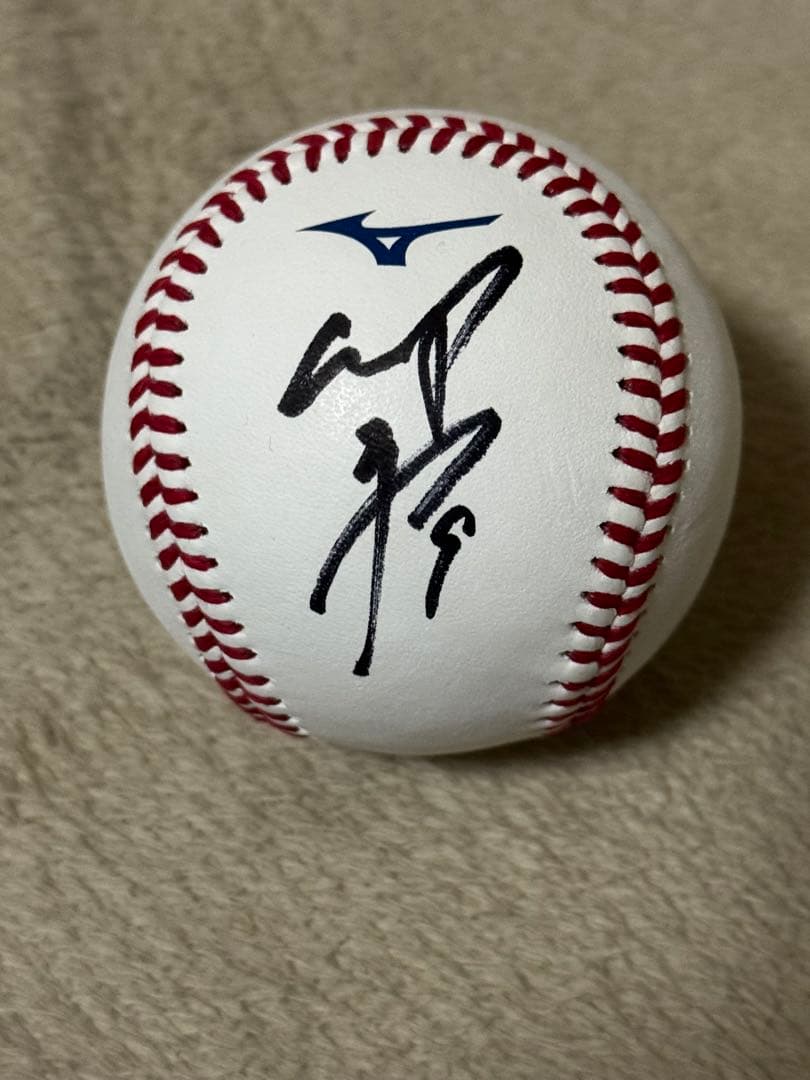 広島東洋カープ　秋山翔吾選手直筆サインボールNPB 試合球　統一球