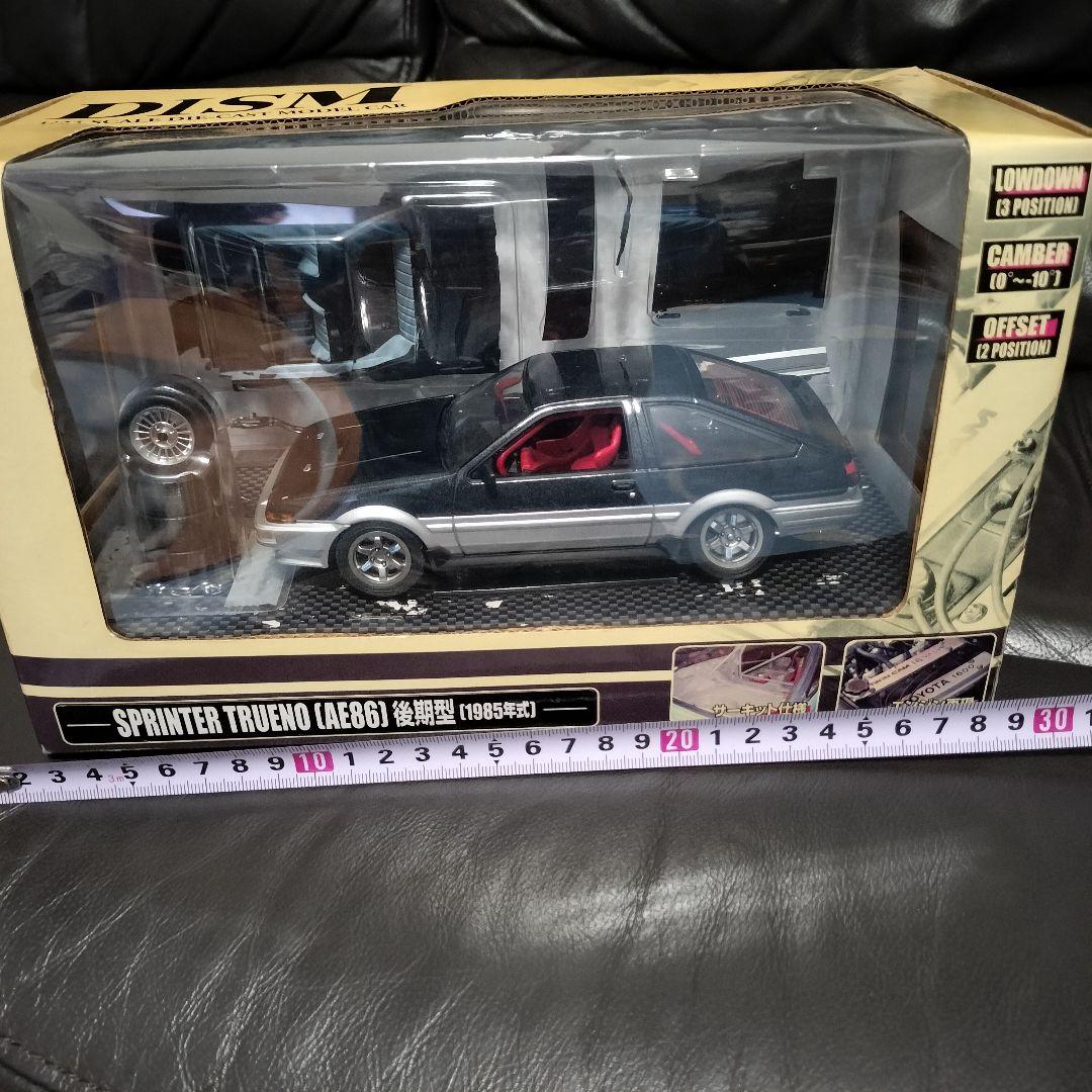 DISM AE86後期型1985年ハチロクautoart風精巧モデル頭文字D