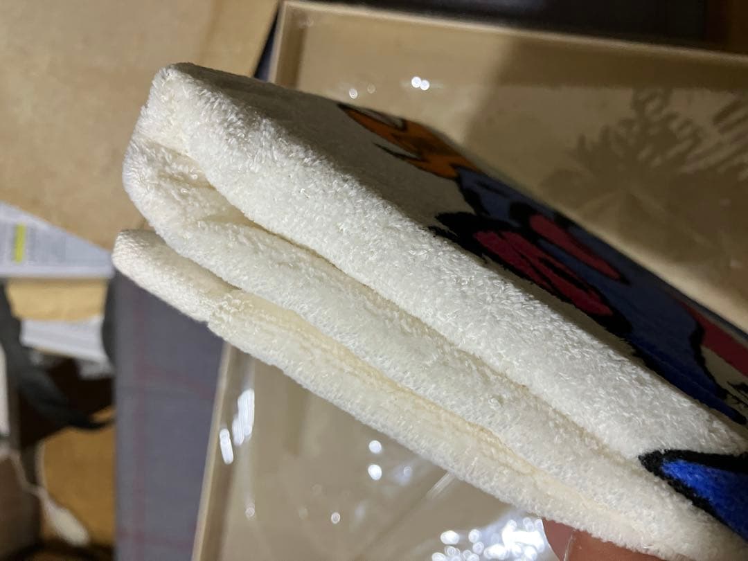 未使用　ビンテージ　チャーリーツナ　タオル　スターキスト　アドバタイジングキャラ