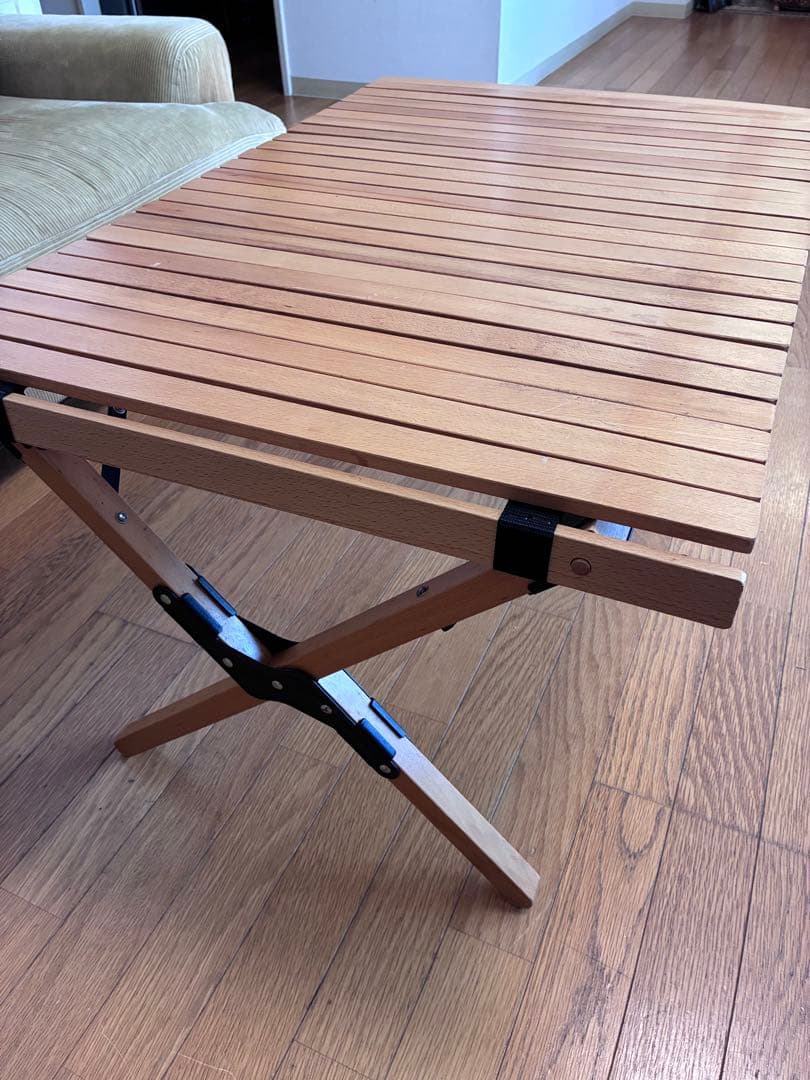 Hilander ウッドロールテーブル 90cm