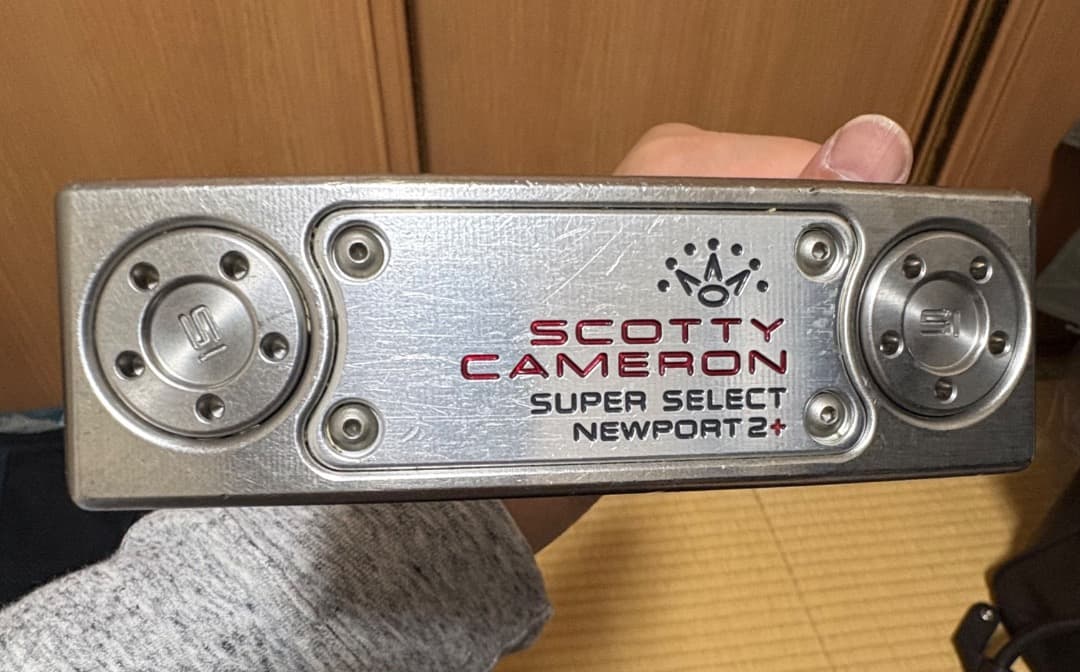 タイトリスト　SC SUPER SELECT NEWPORT 2+　パター