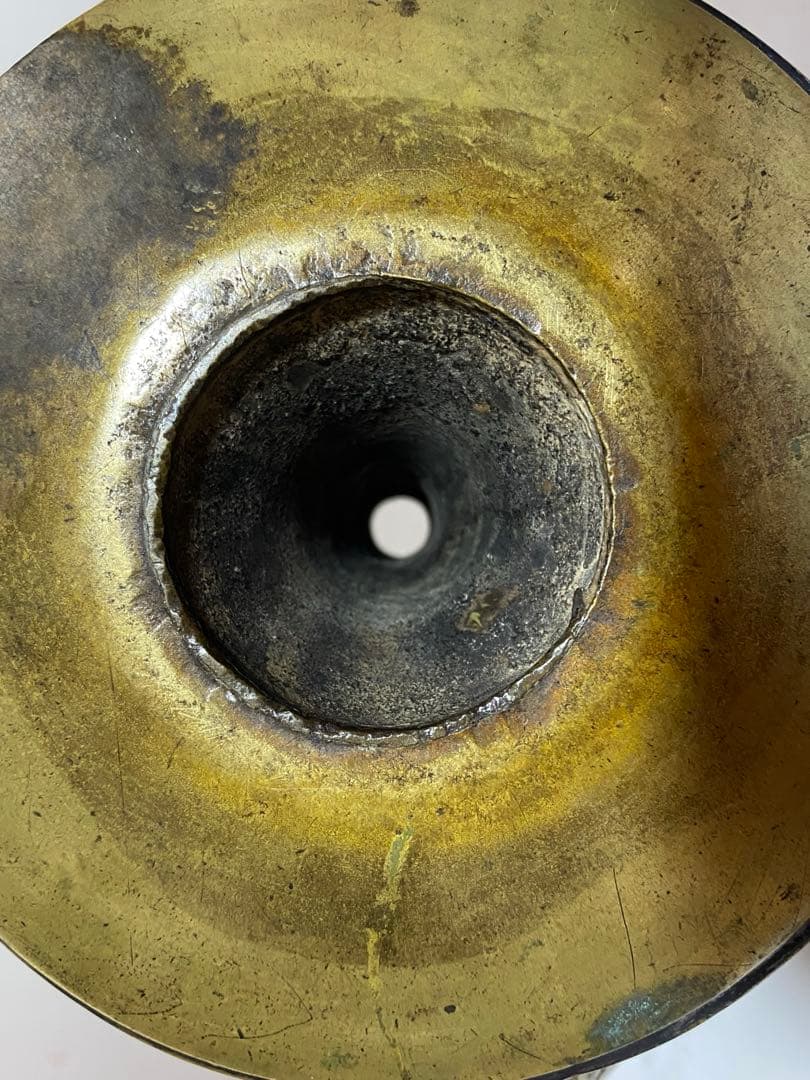 ♦中国清時代 真鍮製 薬鑵 薬缶 酒缶 茶器やかん 銅器銅製 珍物 古美術骨董品