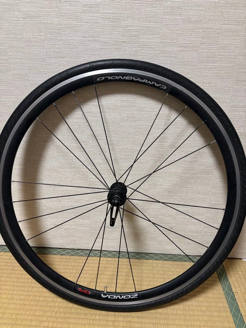 カンパニョーロ Zonda G3/G4 ホイール前後セット 並品 タイヤ付