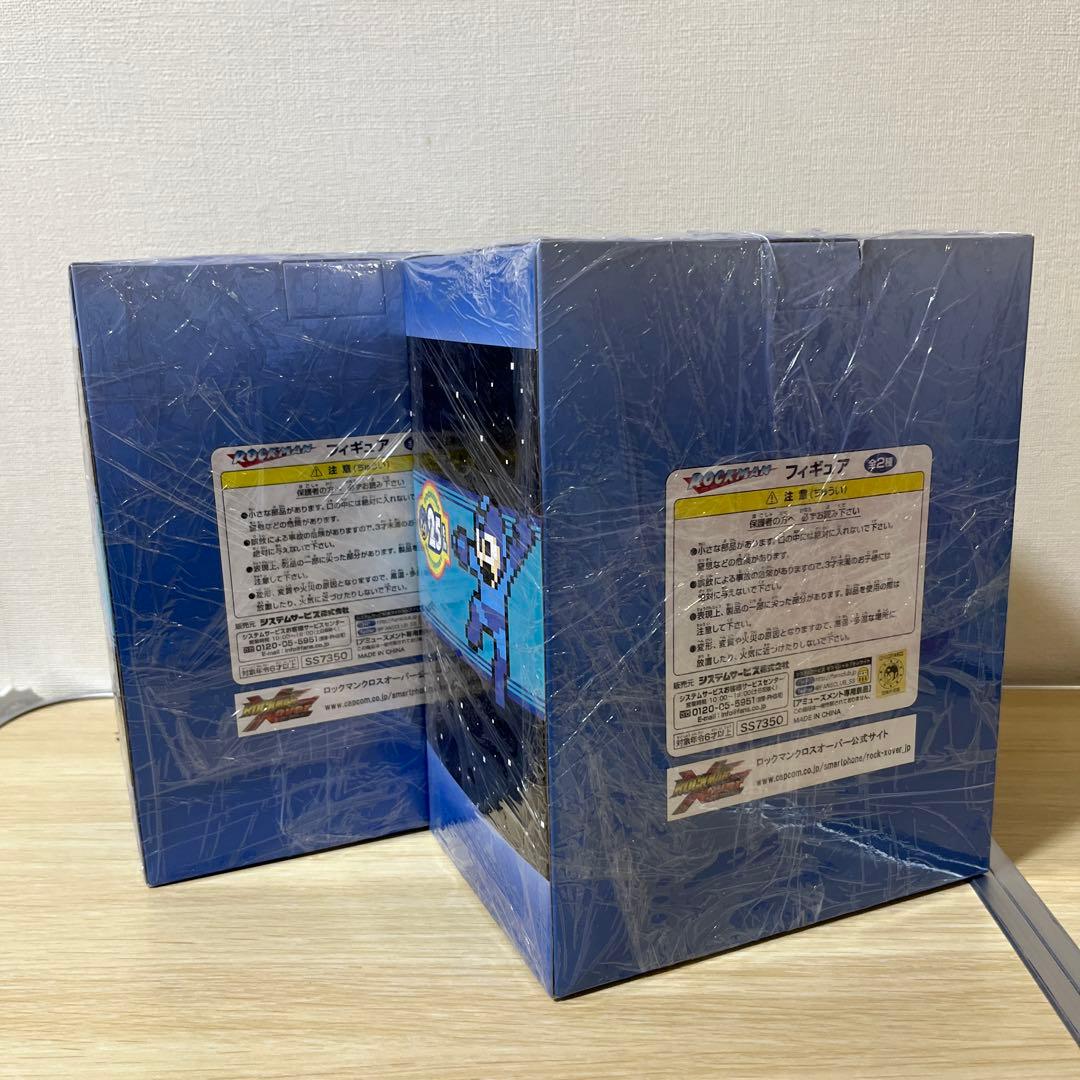 ロックマン　25周年　フィギュア　プライズ　2個セット　新品