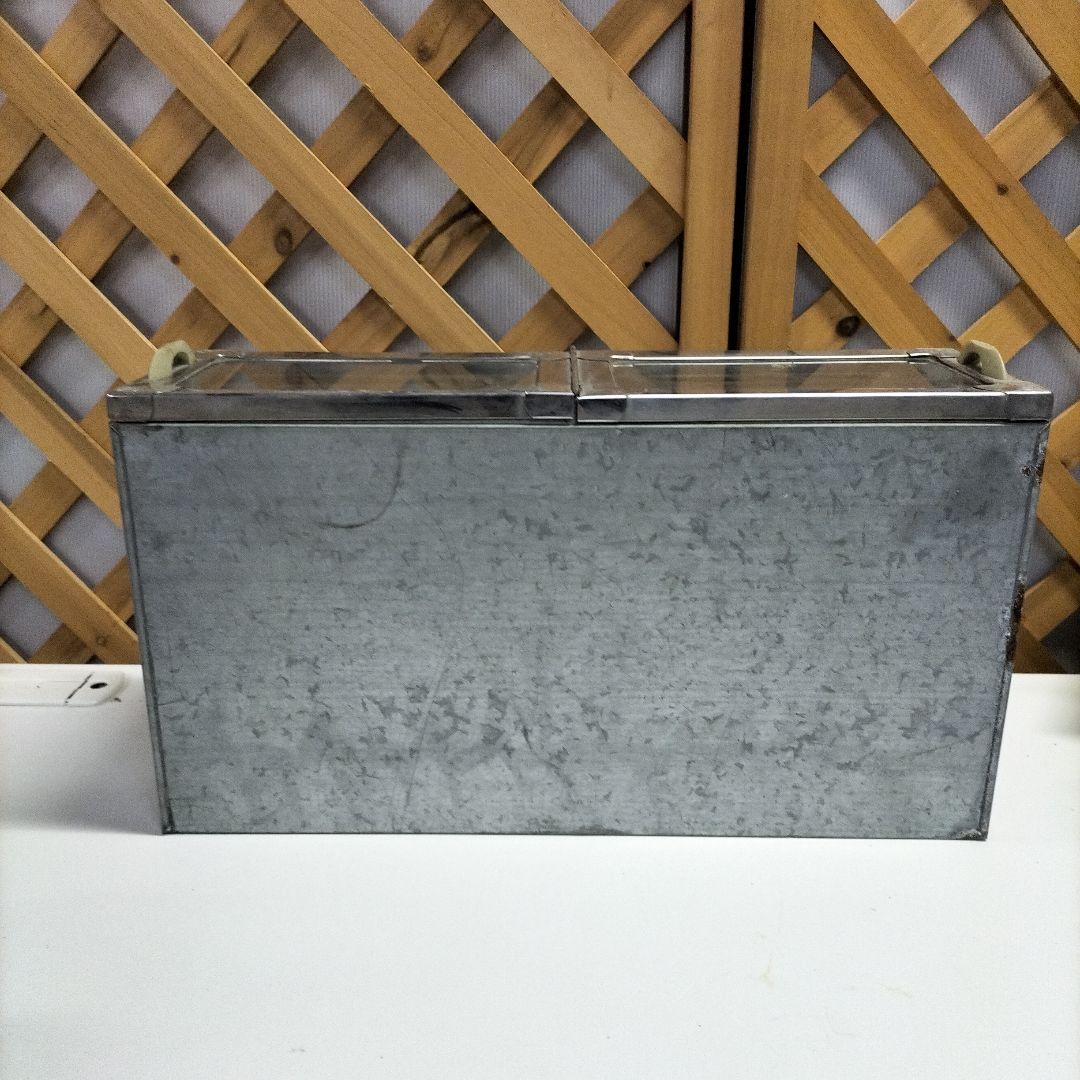 レトロ 駄菓子屋さんの駄菓子入れステンレススチール ガラスケース