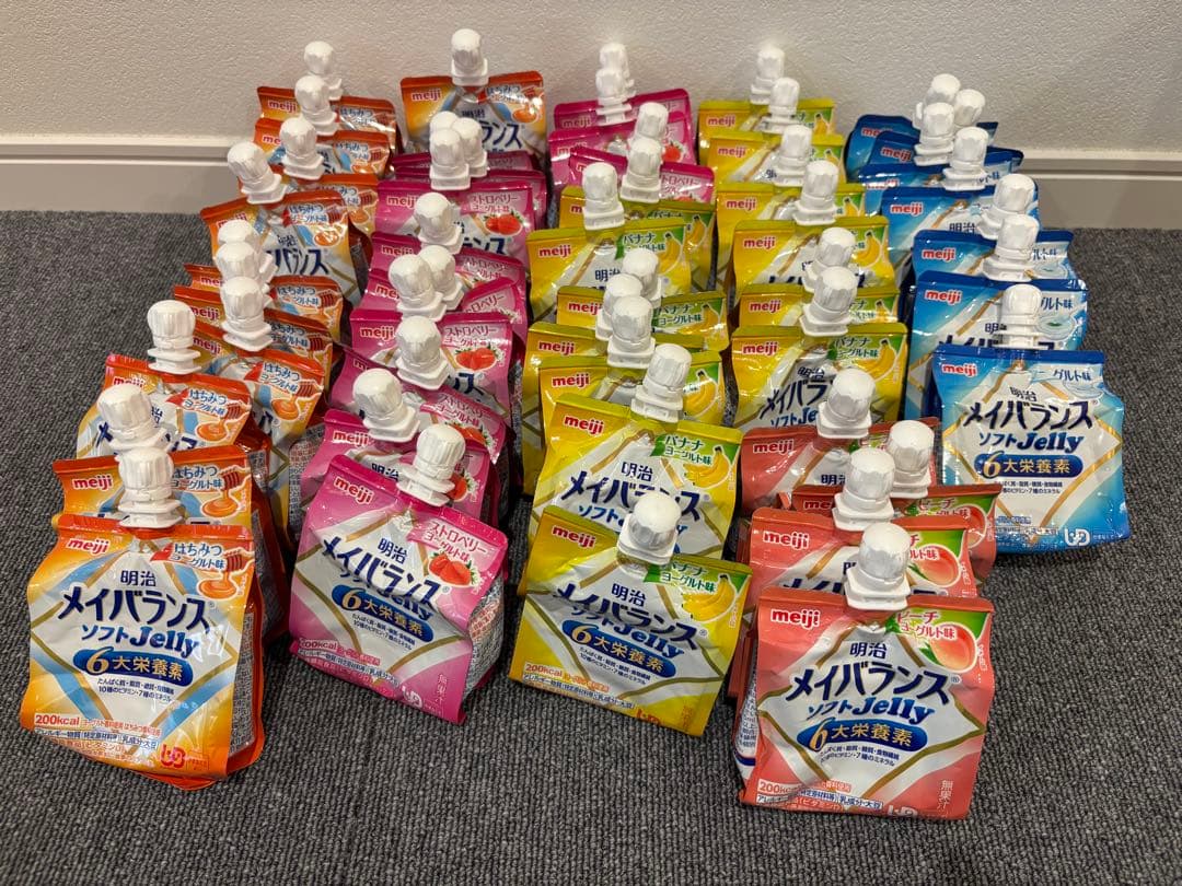 メイバランス　ソフトゼリー　5種類　47個