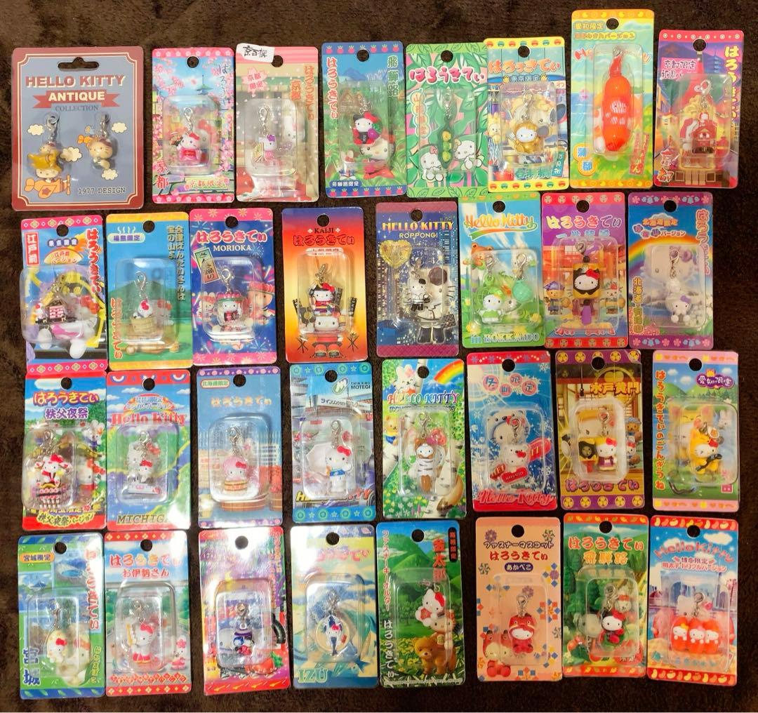 レア含む　359個　ご当地キティ　ロリータ/イチゴ根付/コラボ/非売品　おまとめ