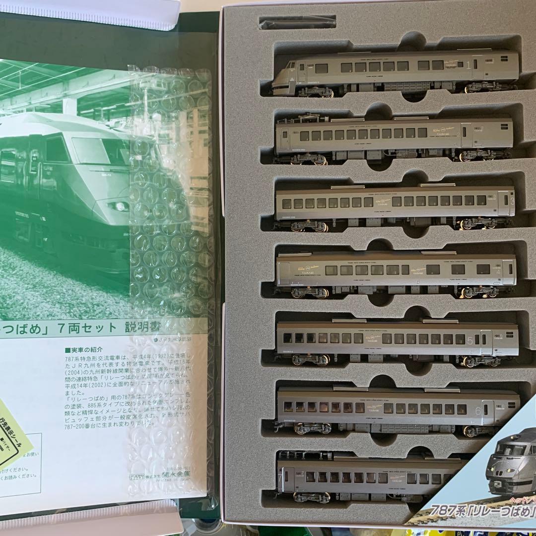 NゲージKato787系(リレーつばめ)7両セット