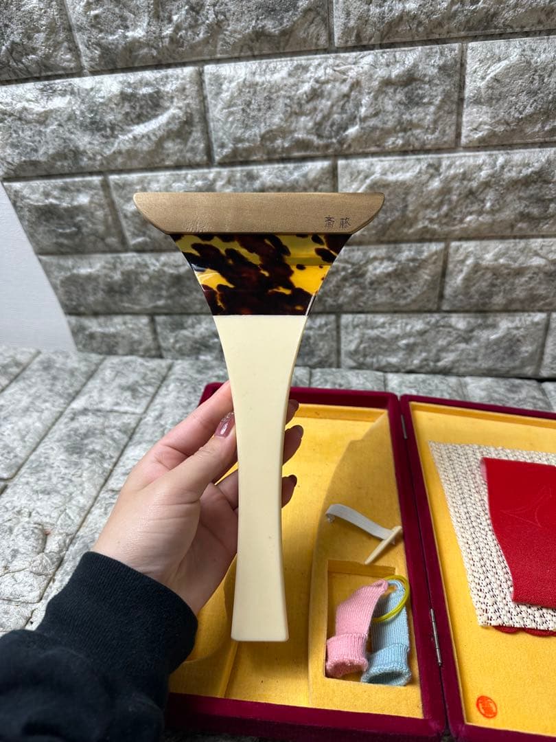 バチ　梅梅花　三味線　楽器　三味線バチ