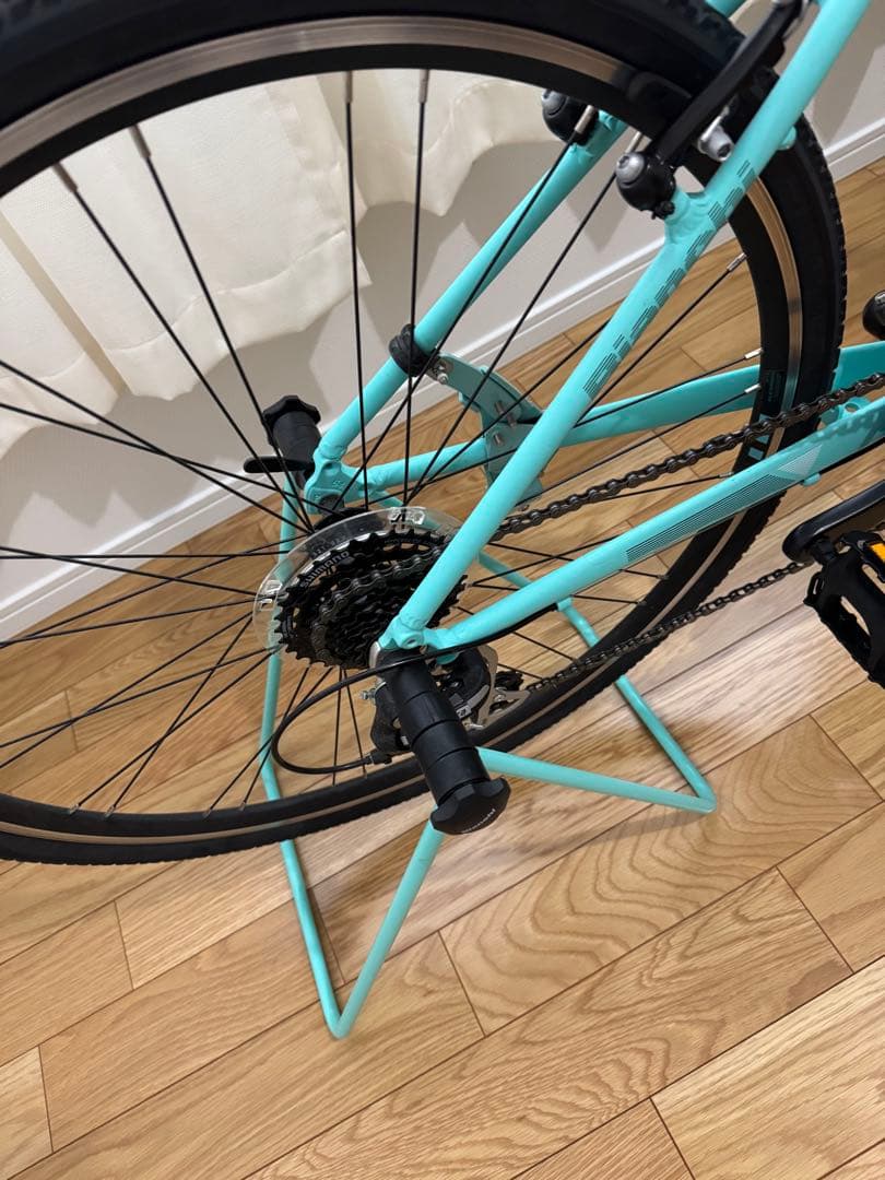 Bianchi C-Sport 水色 クロスバイク