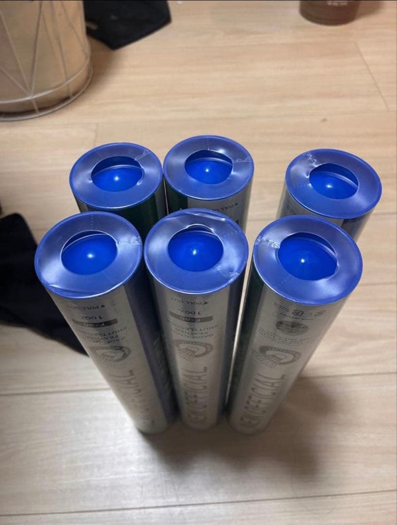 YONEX NEW OFFICIAL バドミントンシャトル 6本セット