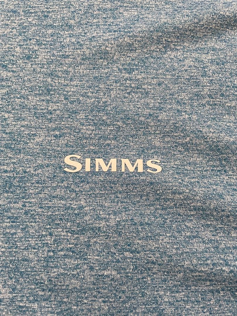 シムス　SIMMS フード付ロングスリーブ　長袖パーカー　カットソー　Mサイズ