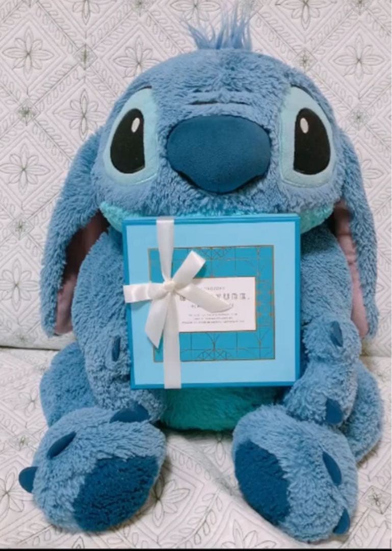 スティッチ だきぬいぐるみ 寝そべり 本体