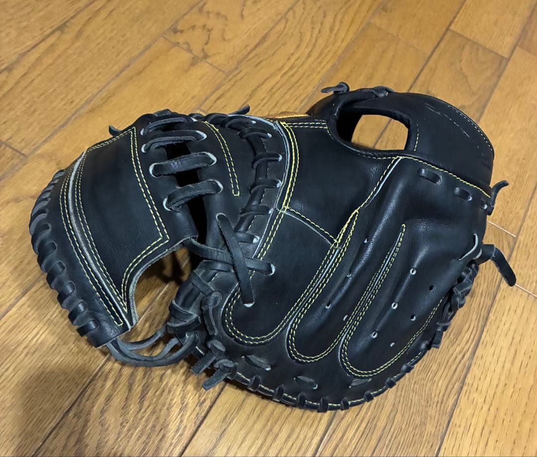 ミズノプロ 軟式キャッチャーミット 號 黒