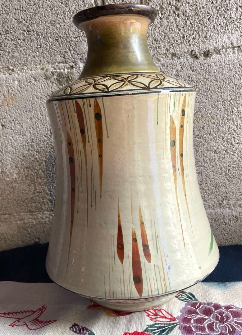 ⭕️大きな　壺　やちむん　沖縄