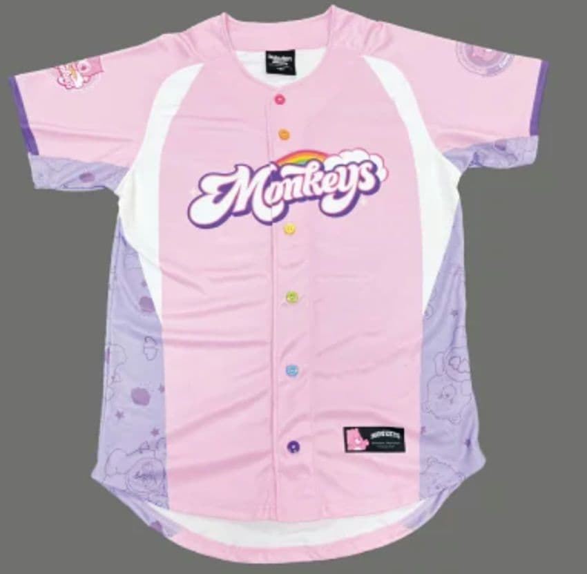 Cure Bears キュアベア　楽天モンキーズ　 応援　ユニフォーム ピンク