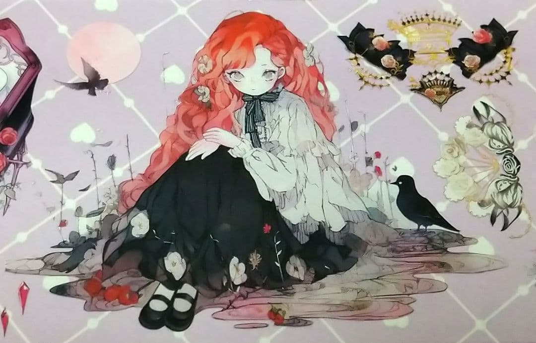 廃盤品✩J922＃千葬冢(PET)未见星月切り売り海外人物女の子AIマステ