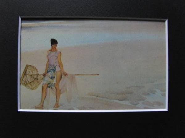 W．RUSSELL FINT（W.ラッセル　フリント）、海辺の漁師の娘