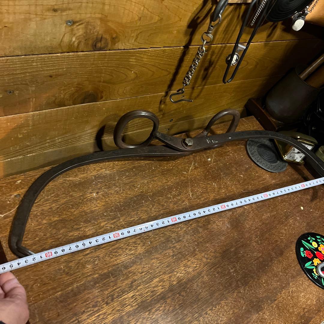 アンティーク　氷ハサミ