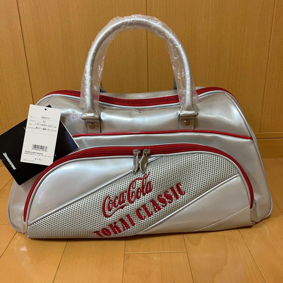 【新品・未使用】ブリヂストンゴルフバッグ コカコーラ　TOKAI CLASSIC