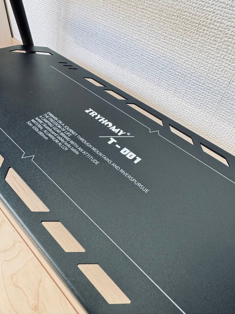 IGT規格ハーフユニットキャンプテーブル アルミ合金 IGTテーブル 収納袋付き