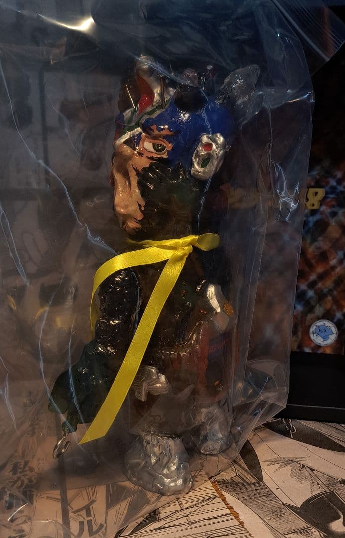 ミライロウマンドウ　サケビの甥　八期　２号　ソフビ　仮面ライダー　ライダーマン